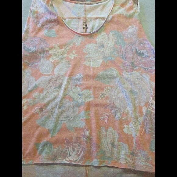 Anthropologie top by We The Free floral print sz M - Picture 3 of 4